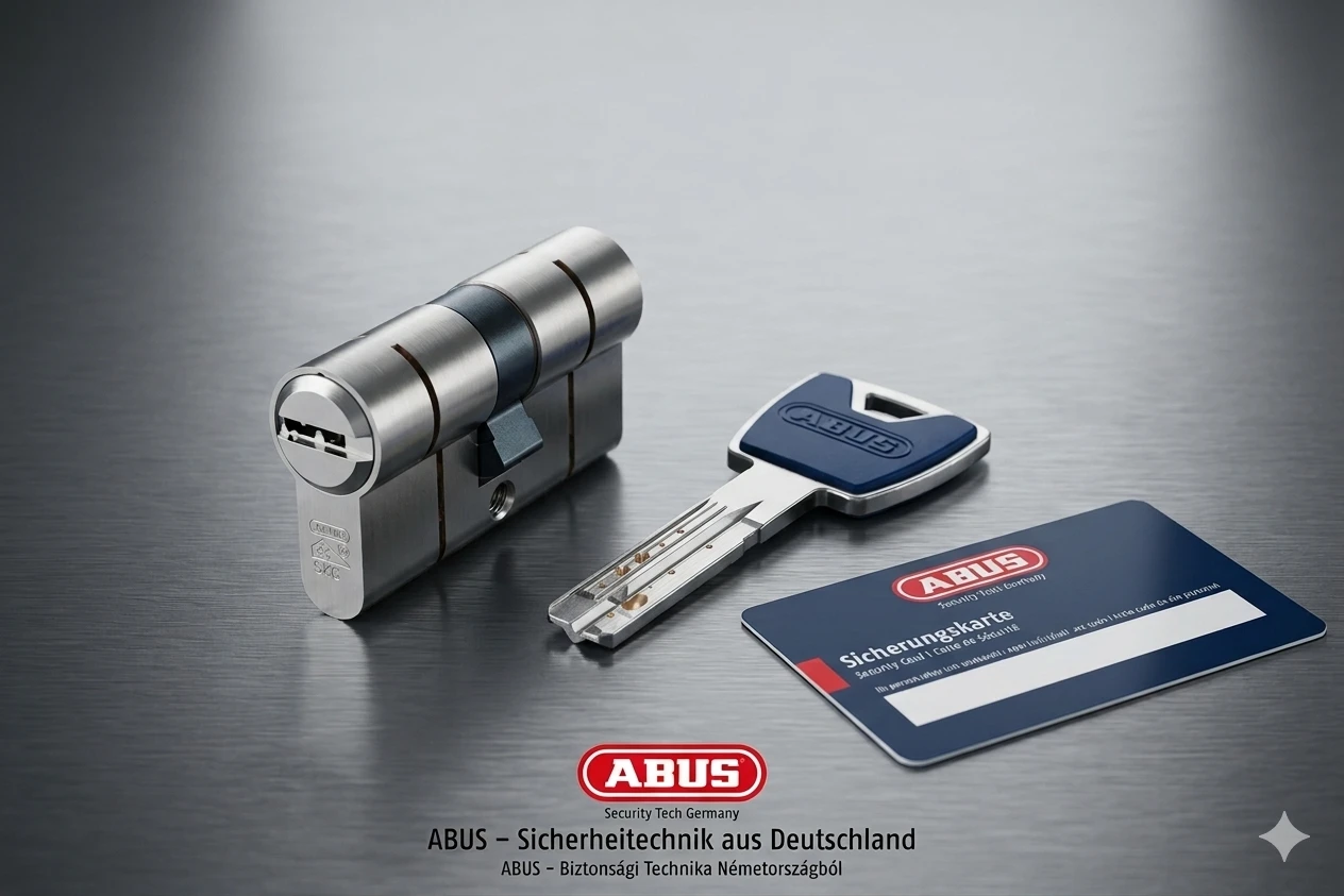 ABUS P12RPS biztonsági zárbetét – 12 csapos védelem és Pre-S